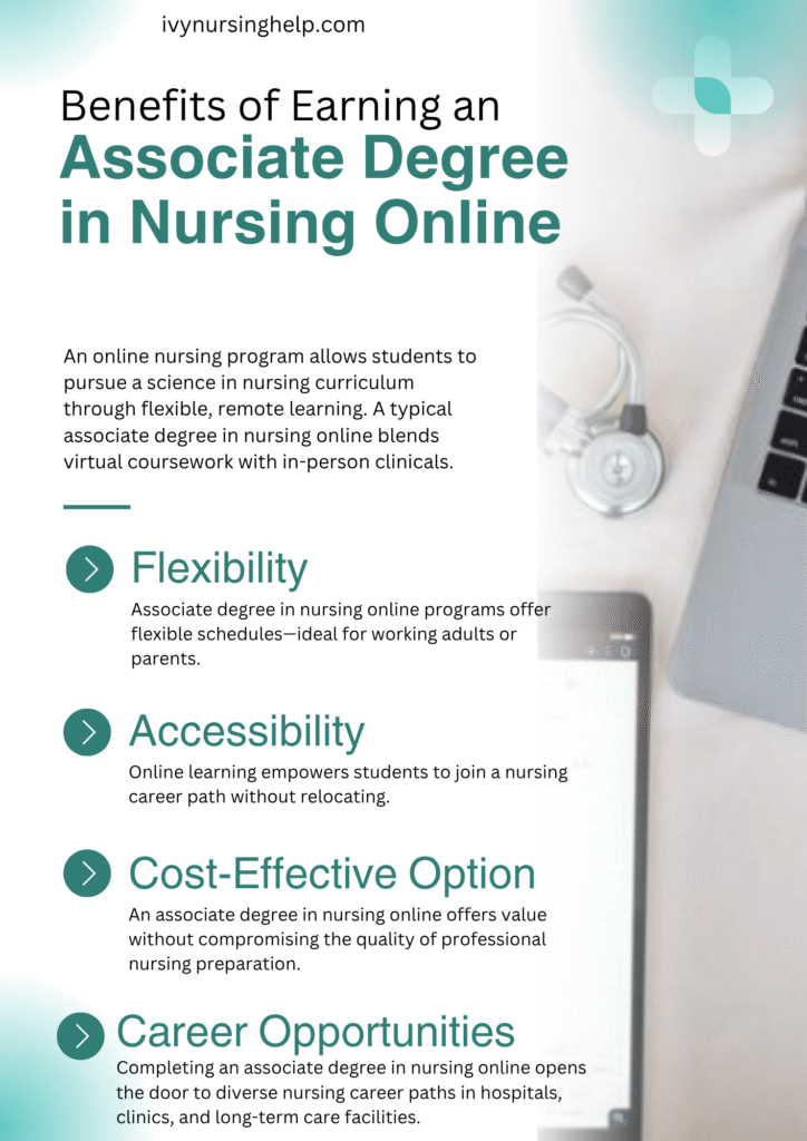 Benefits of Earning an Associate Degree in Nursing Online