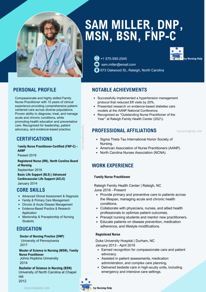 NP Resume Examples
